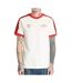 T-Shirt blanc/rouge homme adidas jf0434-1