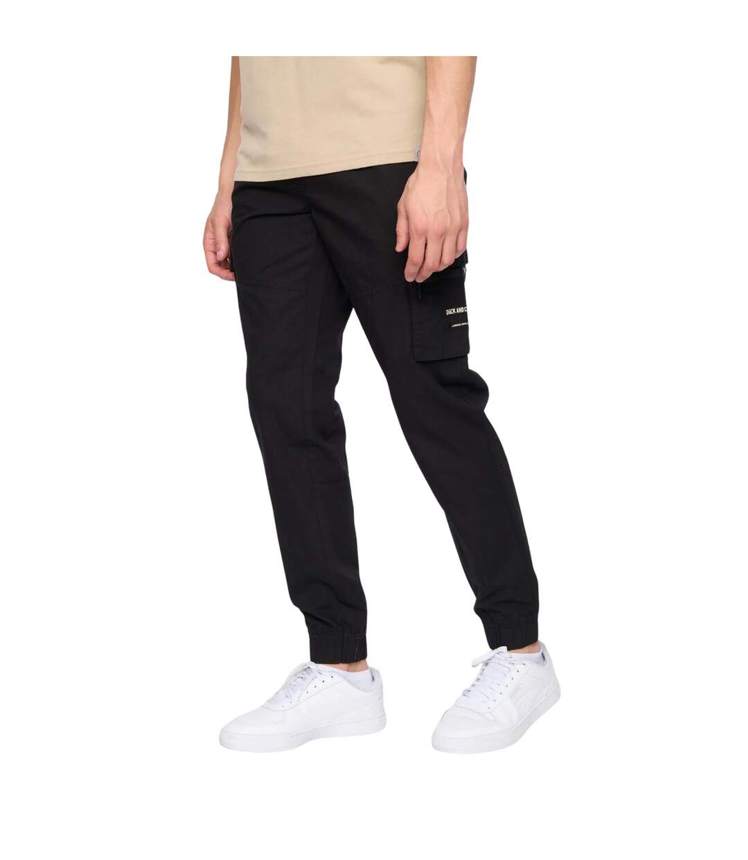 Pantalon de jogging chesser homme noir Duck and Cover Duck and Cover