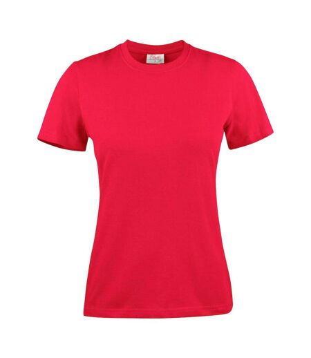 T-shirt Heavier Pro Femme Rouge Printer