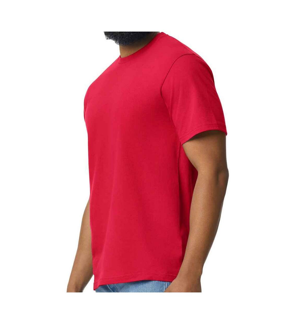 T-shirt Adulte Rouge Gildan-3