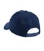 Casquette De Baseball Bleu Marine Beechfield-2