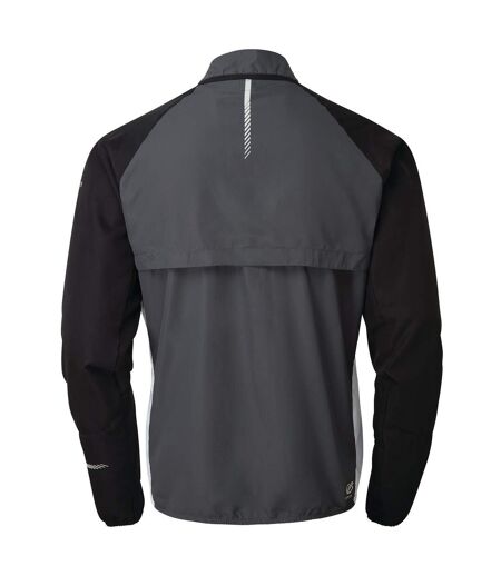 Mens Oxidate Windshell Jacket Black Ebony Dare 2b