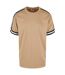T-shirt Motif/style À Rayures Homme Beige Urban Classics-1