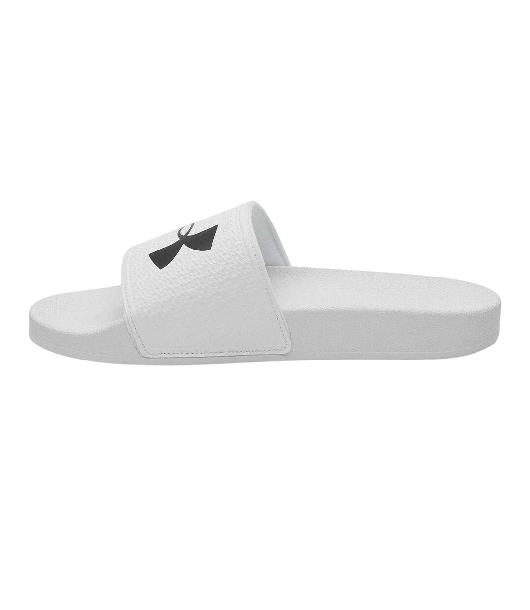Claquettes Motif/style Logo Femme Blanc Noir Under Armour-2