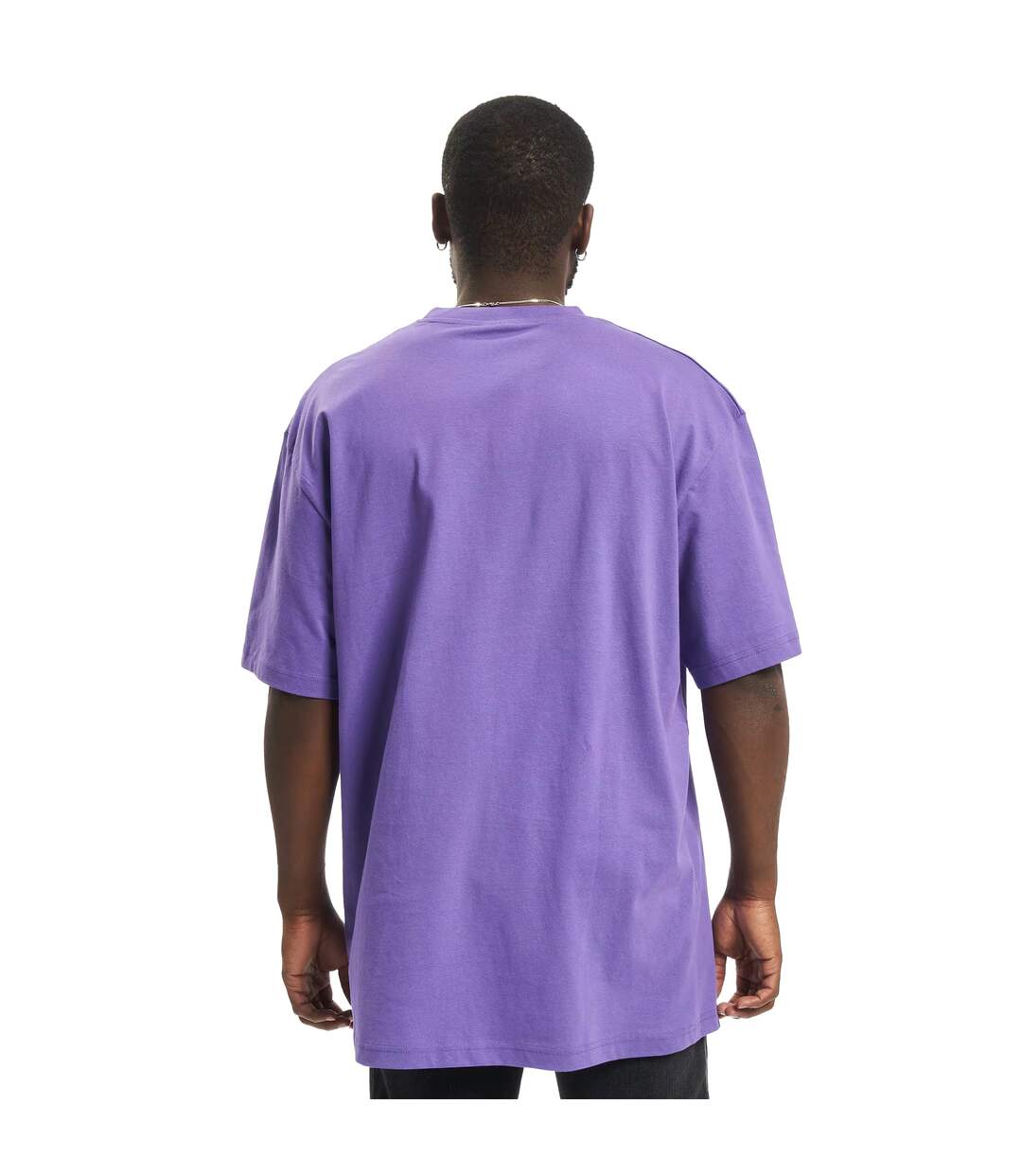 T-shirt Motif/style Uni Homme Violet Vif Urban Classics-3