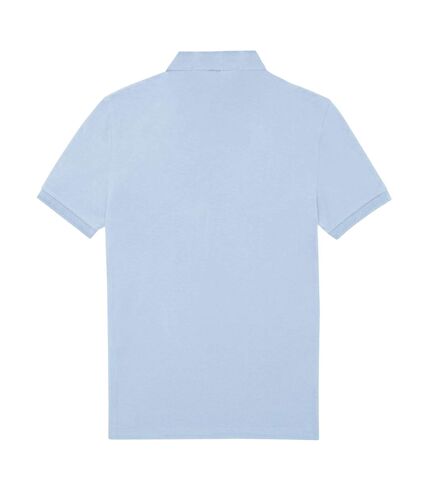 B&C Mens Polo Shirt (Blush Blue)