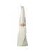 Statuette Lutin Chapeau Pointu 40cm Gris Clair-1