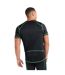 Umbro Mens Pro Polyester Training T-Shirt (Black/Andean Toucan)