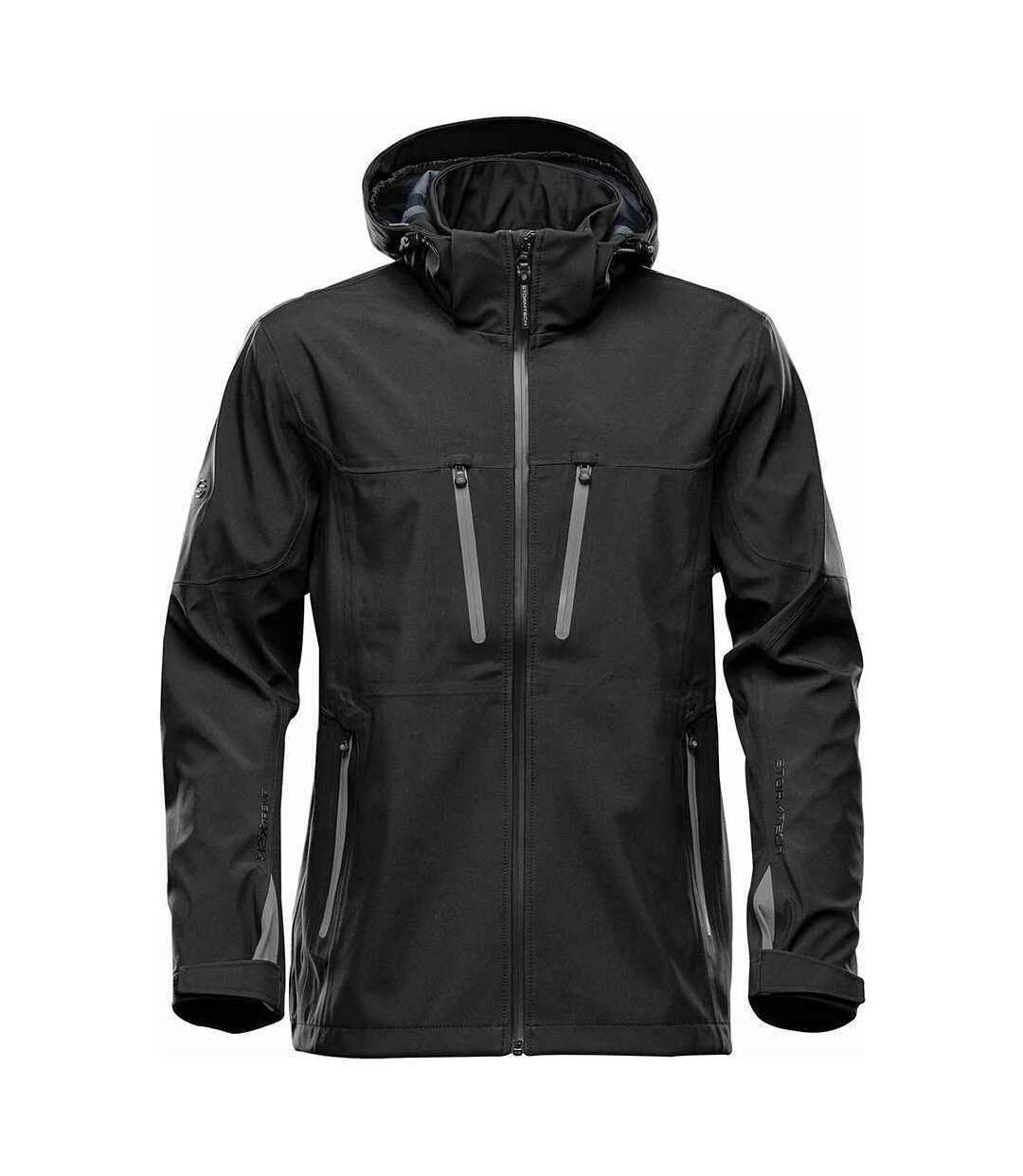 Veste softshell patrol homme noir / carbone Stormtech-1