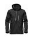 Stormtech Mens Patrol Hooded Soft Shell Jacket (Black/Carbon)