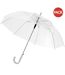 Parapluie kate 83 x 98 cm blanc transparent Bullet Bullet