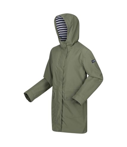 Veste imperméable birgitta femme vert Regatta