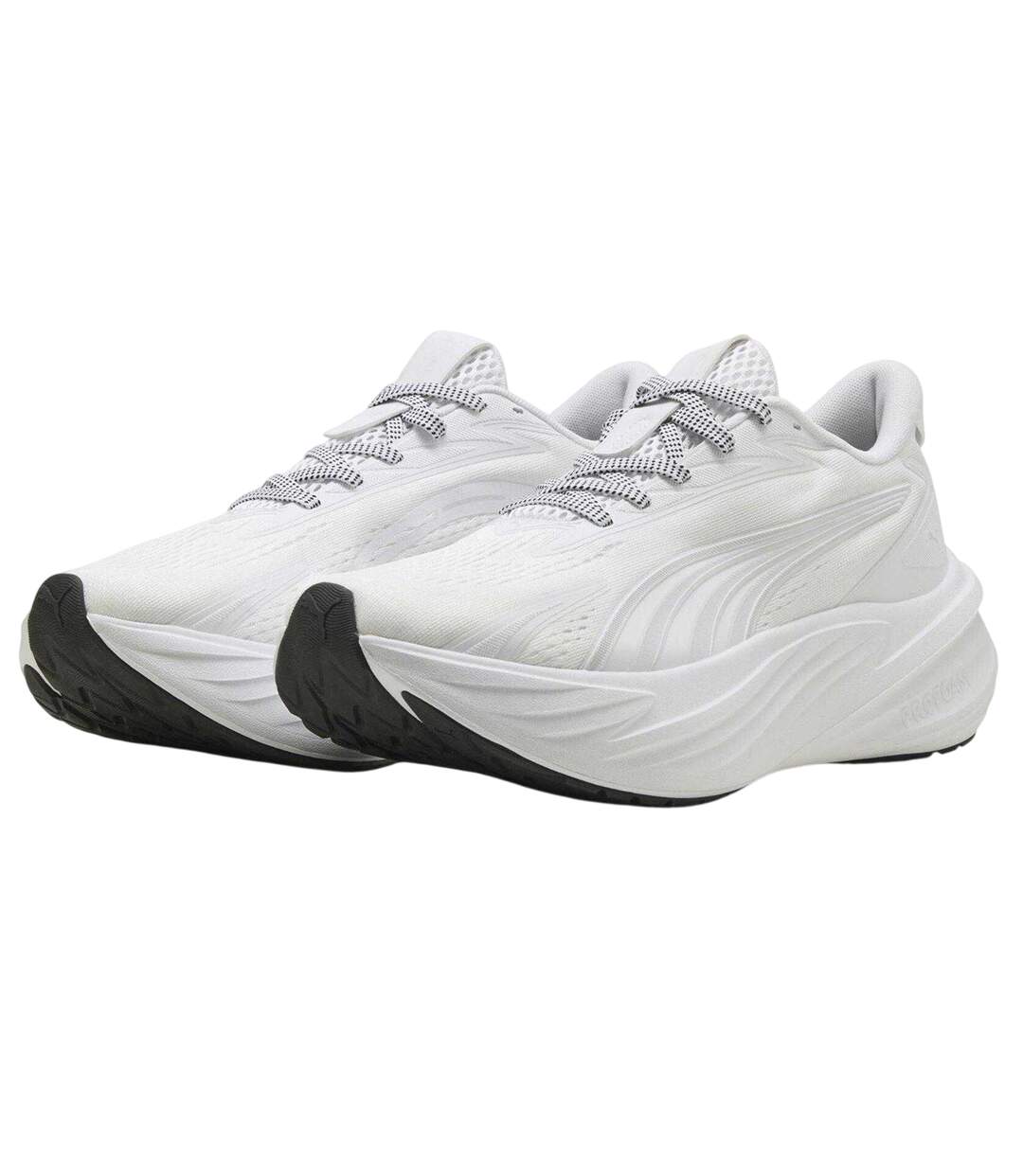 Mens Pro Running Trainers White Grey Puma-4