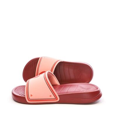 Claquettes rouges femme puma popcat - 37