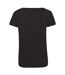 B&C Womens/Ladies Favorite Cotton Triblend T-Shirt (Black)