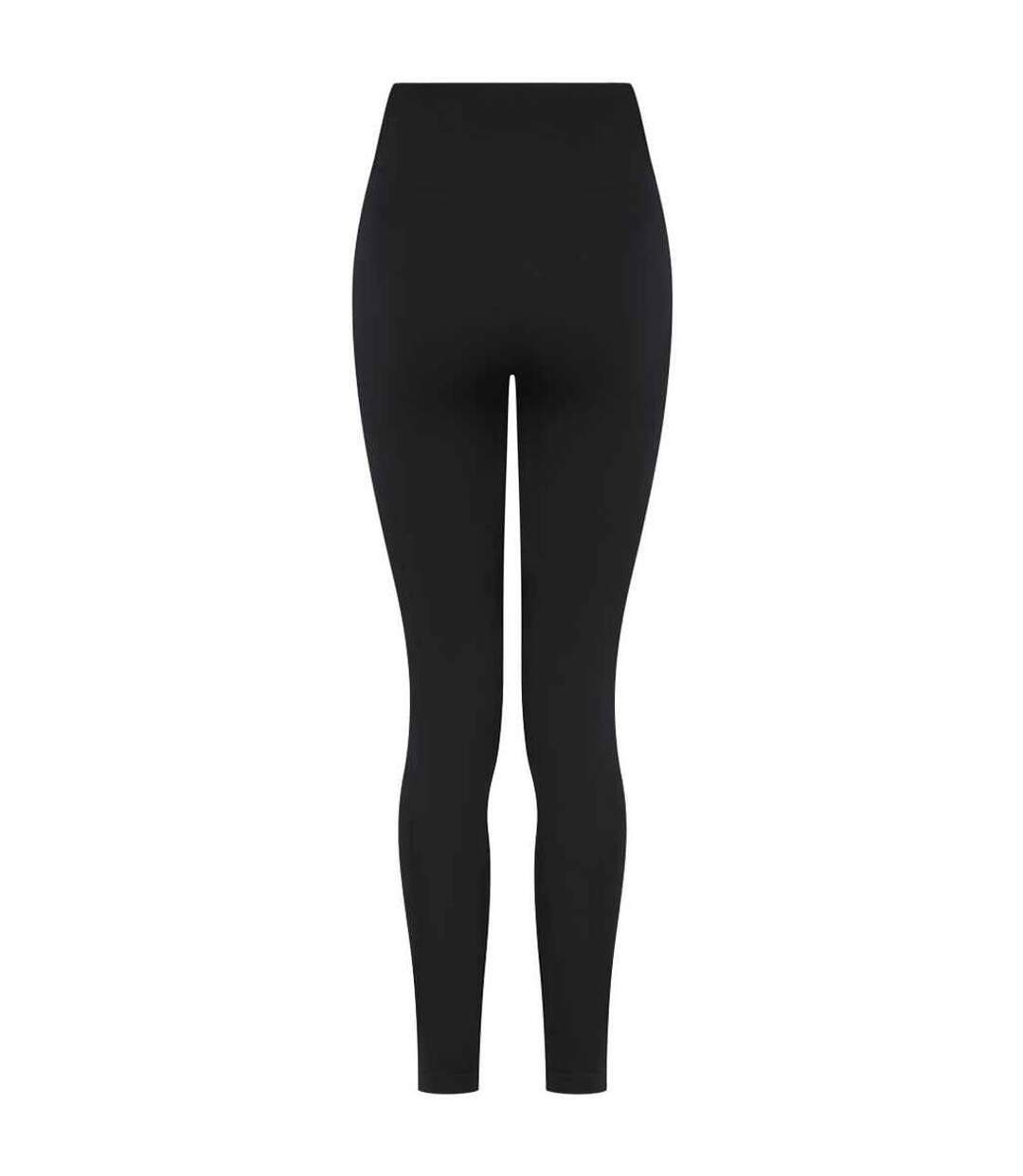 Womens/ladies sculpting leggings black Tombo-2