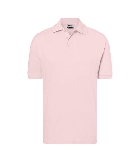 Polo Classic Homme Rose James And Nicholson