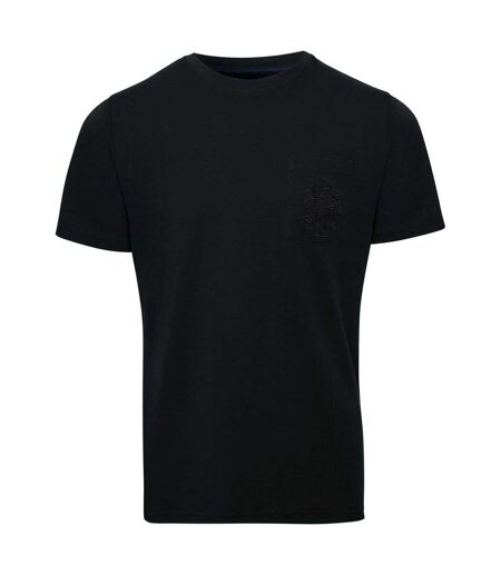 T-shirt Motif/style Floral Delilah Homme Noir Threadbare
