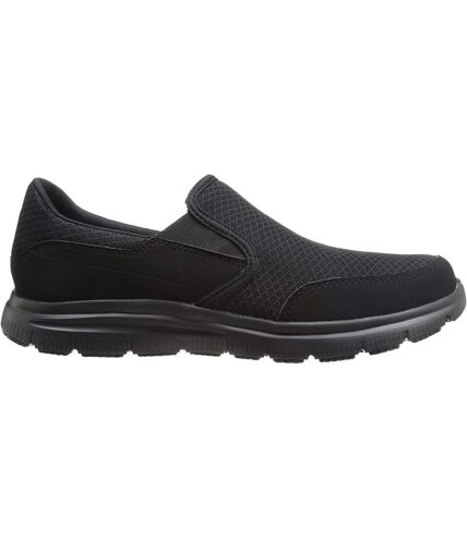 Skechers Mens McAllen Wide Safety Shoes (Black) - UTFS8103