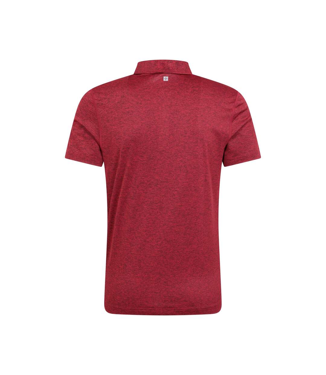 Mens deuce isocool polo shirt active red Mountain Warehouse-2