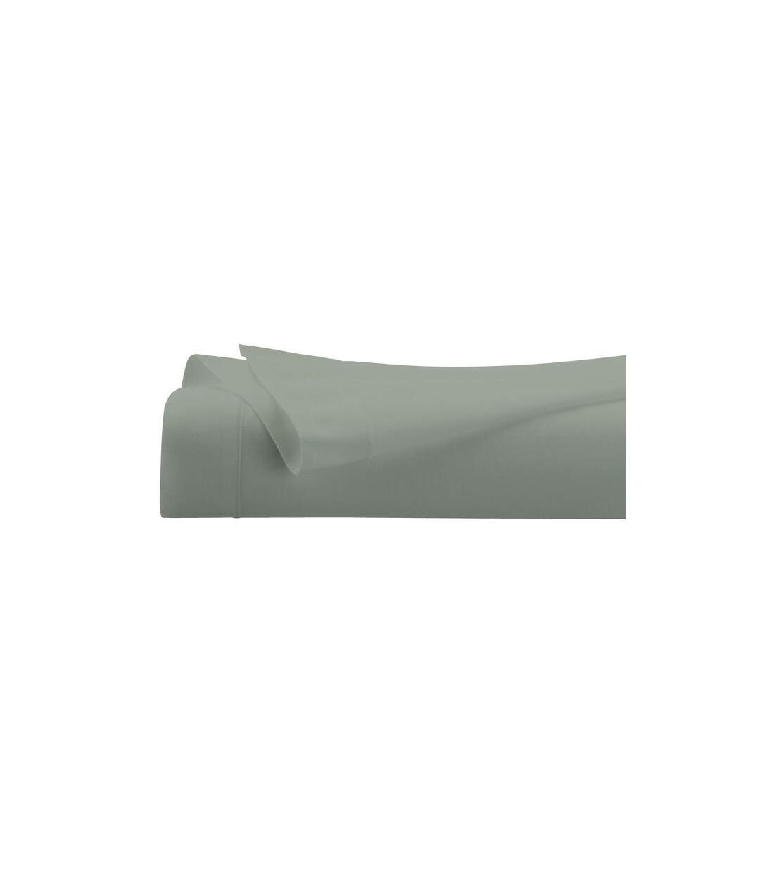 Drap Housse 2 Personnes Percale 180x200cm Vert Tilleul-1