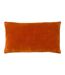 Furn Mangata Velvet Rectangular Throw Pillow Cover (Orange) (One Size) - UTRV2482
