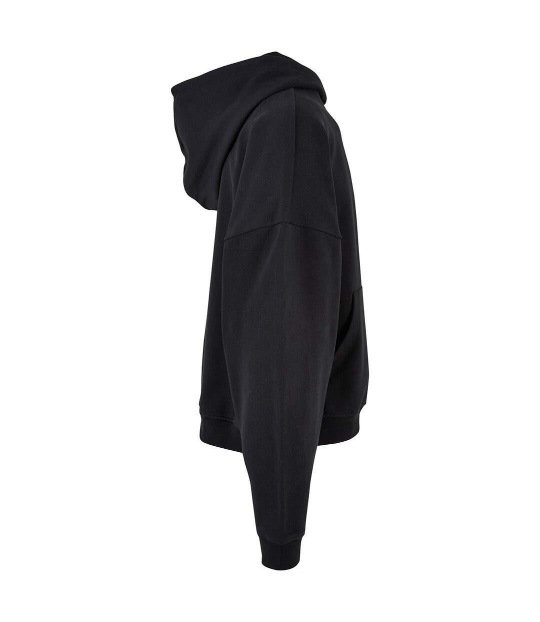 Hommes 90s Full Zip Hoodie Noir Build Your Brand-3