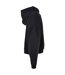 Hommes 90s Full Zip Hoodie Noir Build Your Brand-3