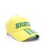 Casquette Jaune Homme Adidas Brasil - OSFM