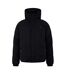 Mens Hooded Relaxed Fit Puffer Jacket Black Jack Wills-2