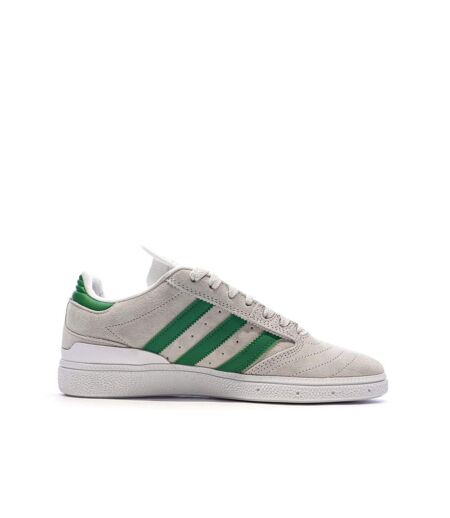 Baskets ecru/verte homme adidas busenitz