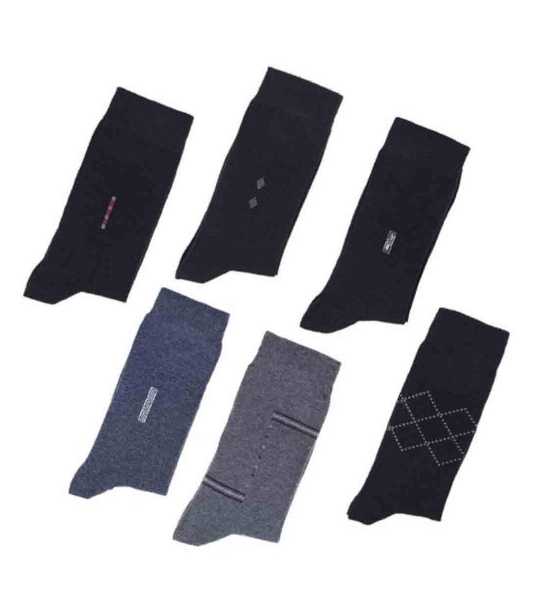 Lot de 6 paires de chaussettes fantaisie