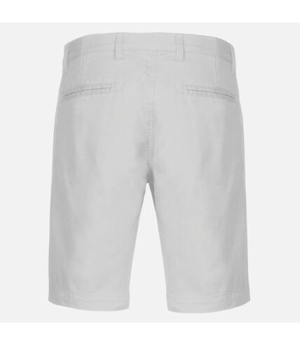 Kariban Mens Chino Bermuda Shorts (White)