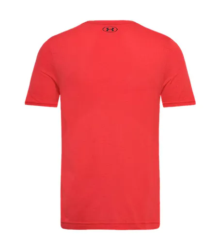Mens Vanish Seamless T-shirt Venom Red Under Armour