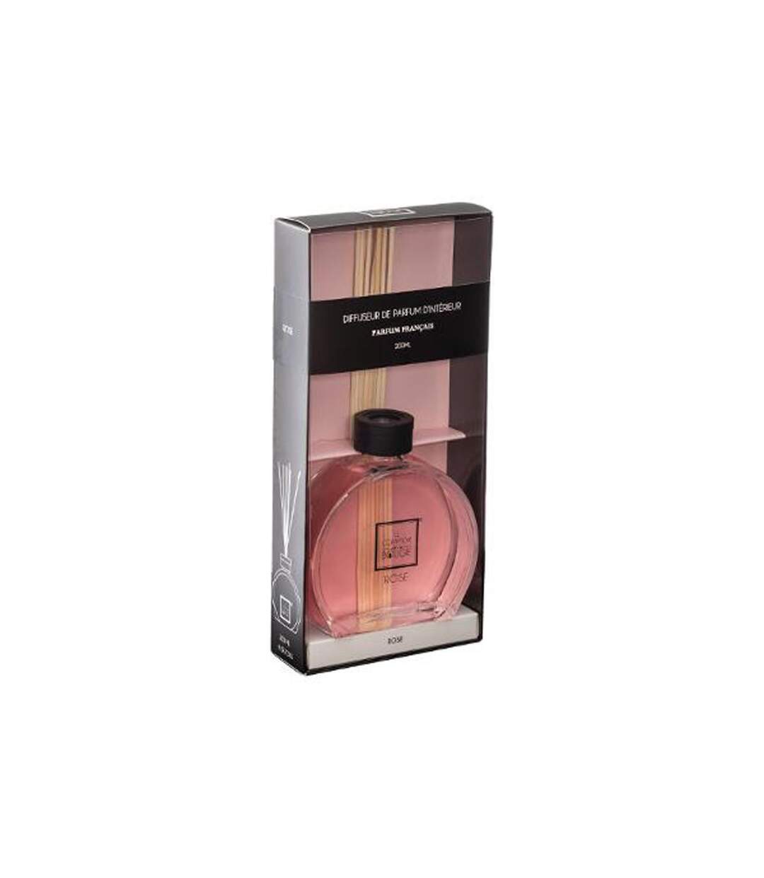 Diffuseur de Parfum & 6 Bâtonnets Haly 100ml Rose-2