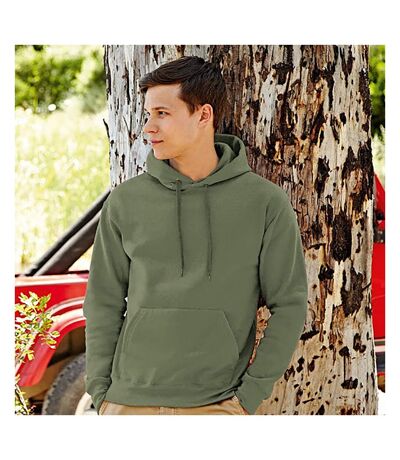 Fruit Of The Loom Mens Premium 70/30 Hooded Sweatshirt / Hoodie (Classic Olive) - UTRW3163