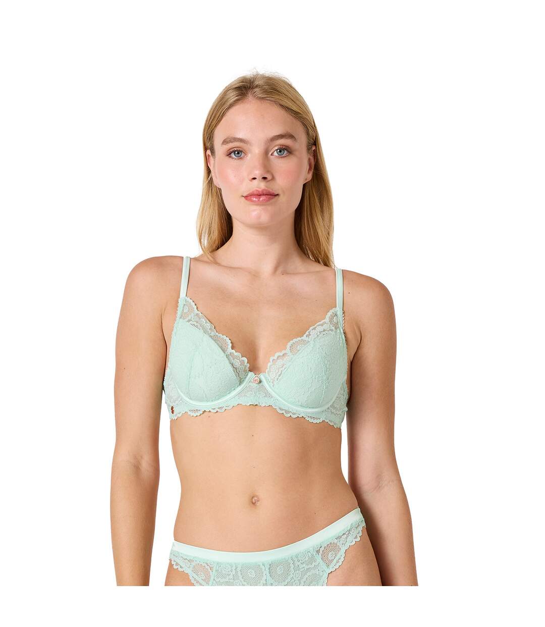 Soutien-gorge coques moulées vert Batifolage-2