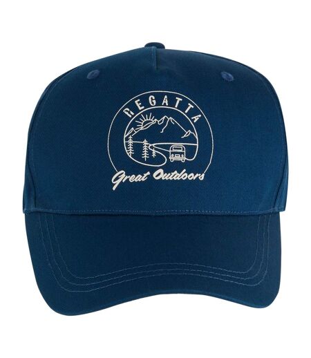 Casquette Ajustable À Logo Brodé Adulte Bleu Nuit Regatta