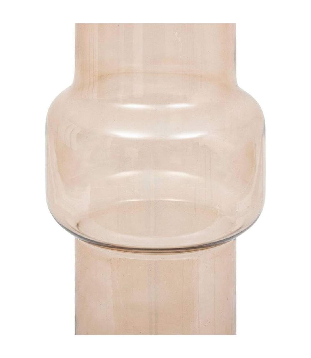 Vase Design Cylindrique Ella 30cm Rose Clair-2