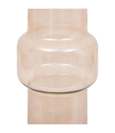 Vase Design Cylindrique Ella 30cm Rose Clair