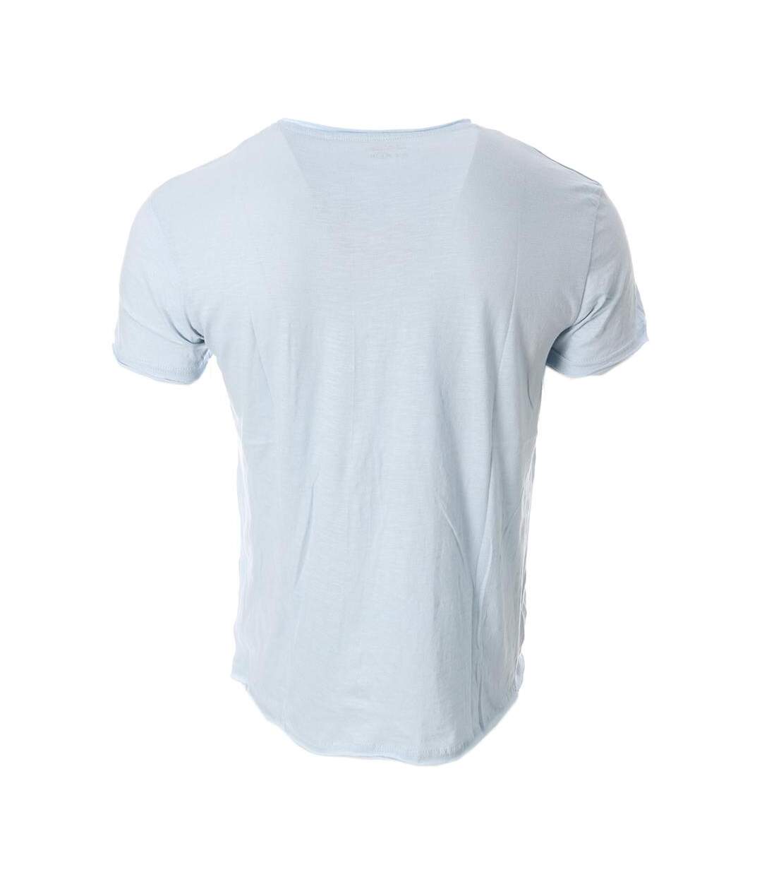 T-shirt bleu homme paname brothers tazio - 3xl-2
