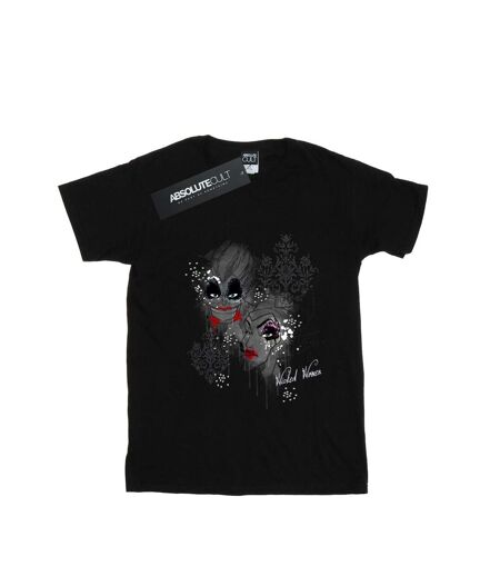 Disney - T-shirt VILLAINS WICKED WOMEN - Femme (Noir) - UTBI16884