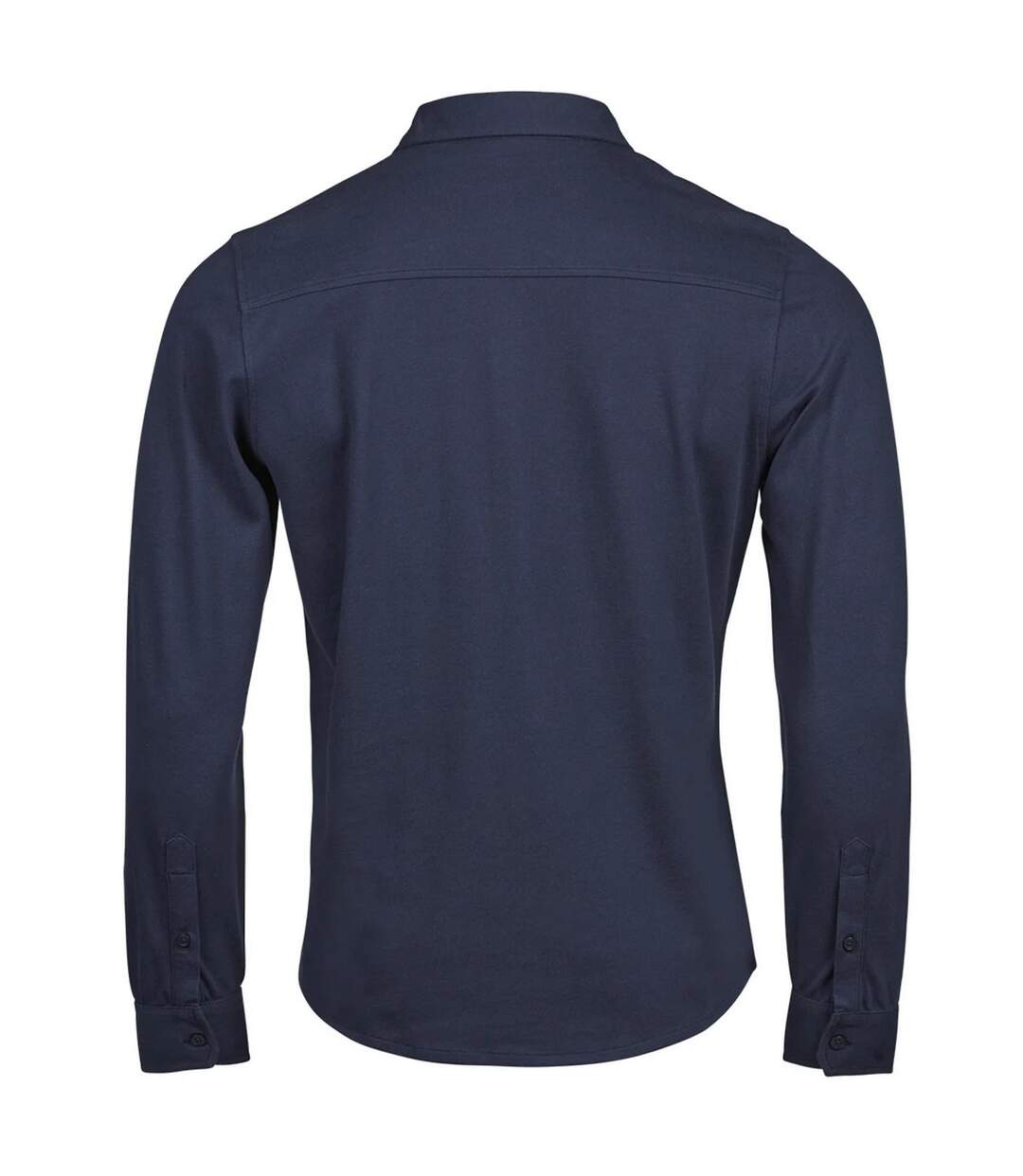 Chemise Manches Longues Luxury Homme Bleu Marine Tee Jays-2
