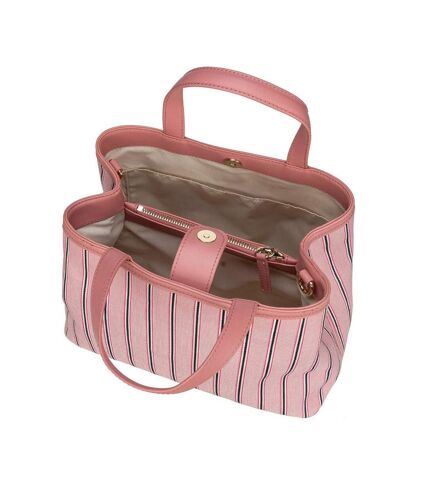 Sac à main imprimé rayé Rose TOMMY HILFIGER Spring Chic Satch - Taille unique