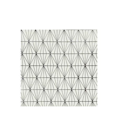 Nappe Rectangulaire Géométrique 140x250cm Argent