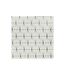 Nappe Rectangulaire Géométrique 140x250cm Argent-3