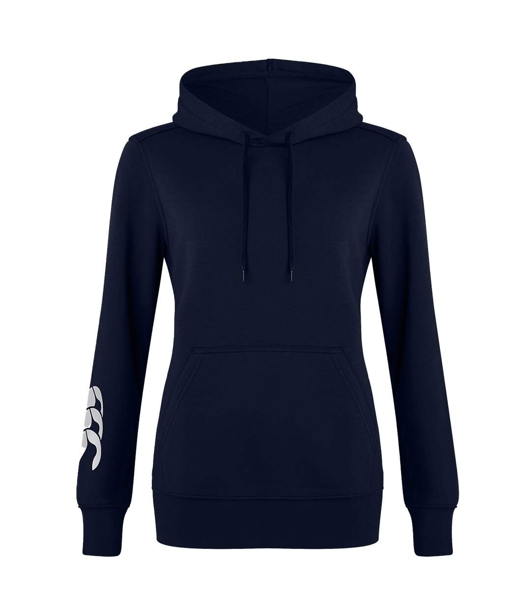Womens/ladies Club Logo Hoodie Navy Canterbury-2