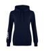 Womens/ladies Club Logo Hoodie Navy Canterbury-2