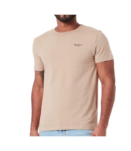 T-shirt Beige Homme Pepe Jeans Original Basic