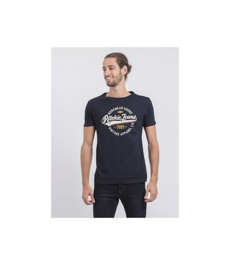 T-shirt col rond pur coton JONAK